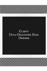 Client Data Organizer Hair Dresser