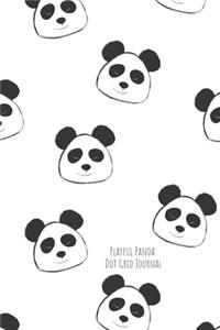 Playful Panda Dot Grid Journal