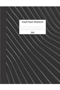 Graph Paper Notebook 5x5