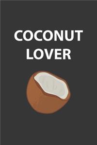 Coconut Lover Notebook