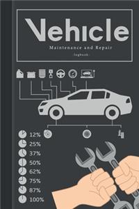 Vehicle maintenance and repair log book