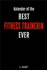 Kalender für Fitness Trainer / Fitness Trainerin