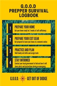 GOOD Prepper Survival Logbook