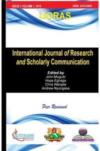 International Journal of Research and Scholarly Coomunication (ISSUE 3)