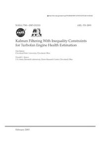 Kalman Filtering with Inequality Constraints for Turbofan Engine Health Estimation