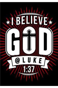 I Believe God @ Luke 1
