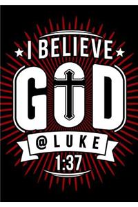 I Believe God @ Luke 1