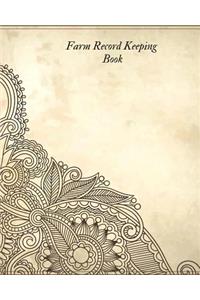 Farm Record Keeping Book