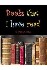 Books that I have read