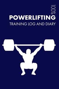 Powerlifting Training Log and Diary