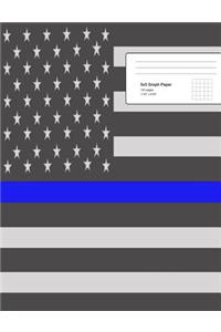Thin Blue Line Composition Notebook