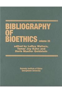 Bibliography of Bioethics, Volume 35