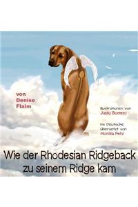 Wie der Rhodesian Ridgeback zu seinem Ridge kam