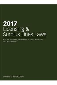 2017 Licensing & Surplus Lines Law