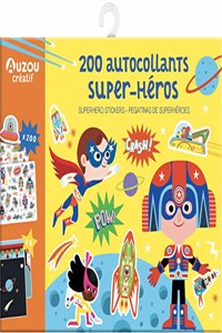 200 SUPERHERO STICKERS