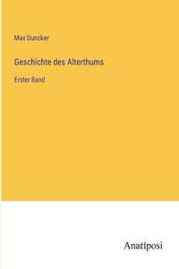 Geschichte des Alterthums