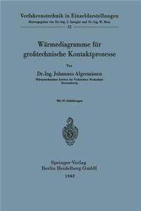 Wärmediagramme Für Großtechnische Kontaktprozesse
