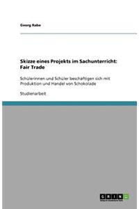Skizze eines Projekts im Sachunterricht