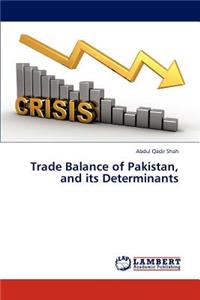 Trade Balance of Pakistan, and its Determinants