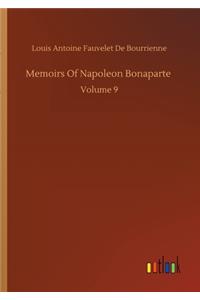 Memoirs Of Napoleon Bonaparte