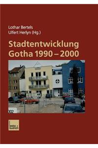 Stadtentwicklung Gotha 1990-2000