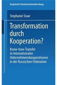 Transformation Durch Kooperation?