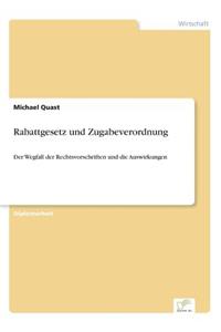 Rabattgesetz und Zugabeverordnung