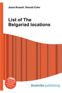 List of the Belgariad Locations