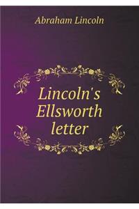 Lincoln's Ellsworth letter