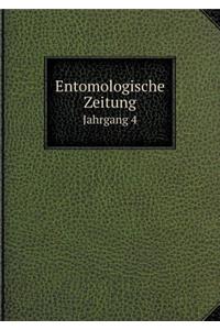 Entomologische Zeitung Jahrgang 4