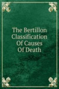 Bertillon Classification Of Causes Of Death
