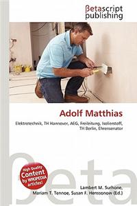 Adolf Matthias
