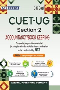 CUET-UG section-II Accountancy/Book Keeping, 2024