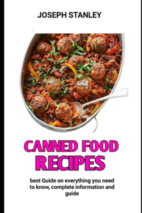 Canned Food Recipes