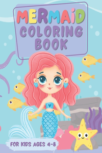 Mermaid Coloring Book