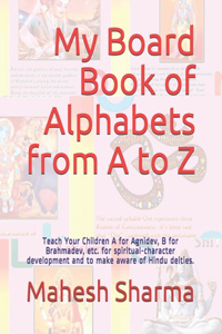 My Board Book of Alphabets from A to Z