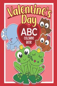 Valentine's Day ABC Coloring Book
