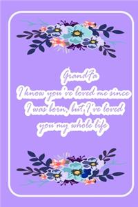 GrandFaI know you've loved me since I ..