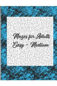 Mazes for adults