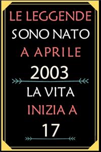 Le Leggende Sono Nato A Aprile 2003 La Vita Inizia A 17