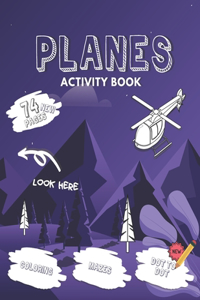 Planes Activity Book