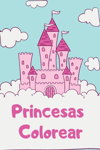 Princesas Colorear