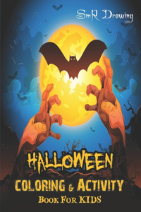 Halloween coloring & Activity books For Kids