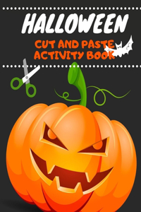 Halloween Cut And Paste Activity Book