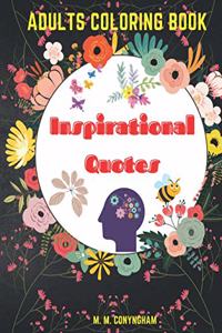 Adult Coloring Book Inspirational Quotes