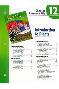 Holt Science & Technology Life Science Chapter 12 Resource File: Introduction to Plants