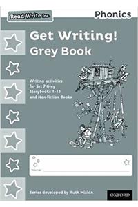 Read Write Inc. Phonics: Get Writing! Grey Book Pack of 10