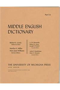 Middle English Dictionary