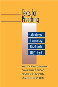 Texts for Preaching, Year a