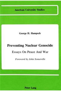 Preventing Nuclear Genocide